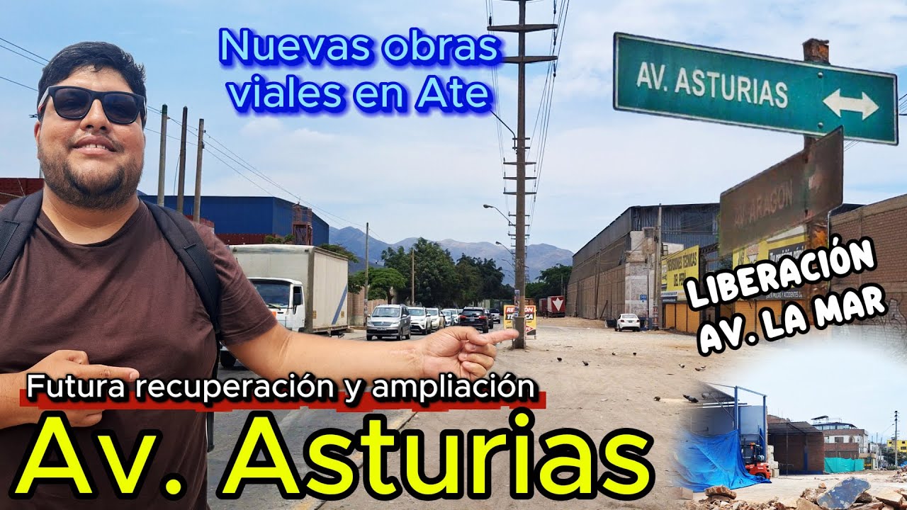 Próxima recuperación en la Av. Asturias en Ate🚧⚒