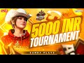 ₹5000 BGMI LIVE Tournament 🔴 Custom Room Battle Begins!