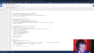 Google Apps Script: Drive and document management