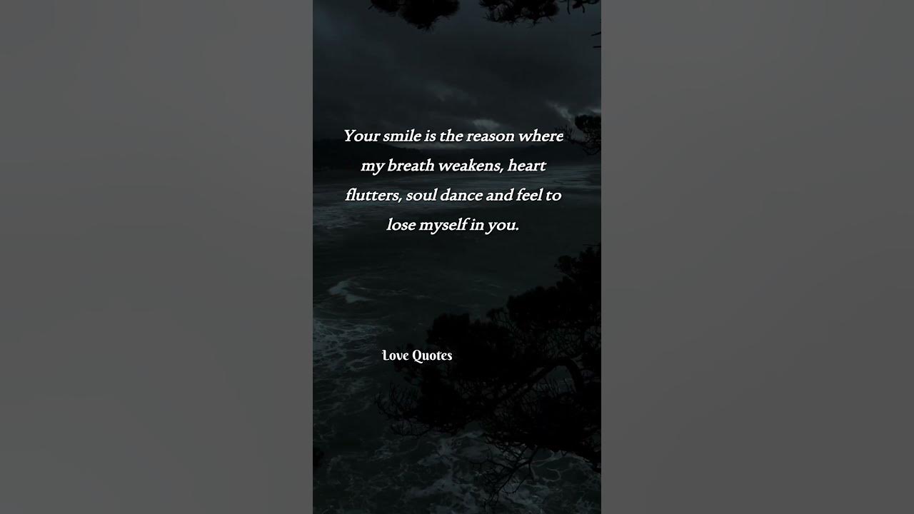 "Your Smile, My Weakness | Heart Flutters, Soul Dances, Lost in You β€οΈβπ₯β¨"#quotes #shortvideo "Your Smile, My Weakness | Heart Flutters, Soul Dances, Lost in You β€οΈβπ₯β¨"#quotes #shortvideo