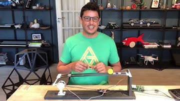 Arduino PD Control Ball & Beam with a brushless BLDC motor servo using FOC