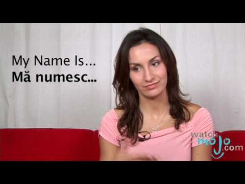 How To Say In Romanian My Name Is - Youtube