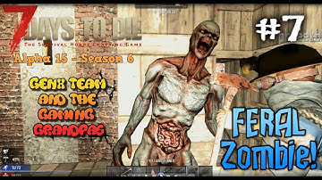 7DTD Co-Op - ALPHA 15 - Ep. #7: Escape Tunnels and Feral Zombie Breach!