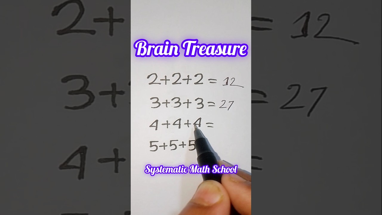 👉 Brain Treasure 👍 #Mathematics#maths#trend #trendingreels#maths #shortmath#shorts