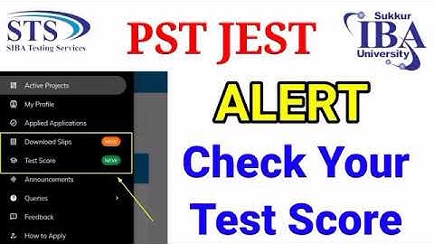 PST JEST Test Update | PST Slips Uploaded Download Now | Official Test Score Announced | New Update