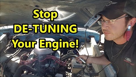 Tuning a Distributor