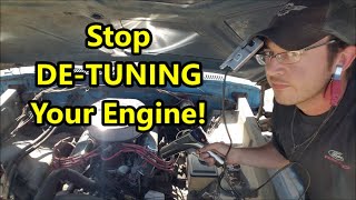 FREE Horsepower for CARBED V8 Engines: Ignition Tuning VS Performance!