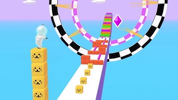 Cube Surfer - All Levels Gameplay Walkthrough Android iOS (Part 10)