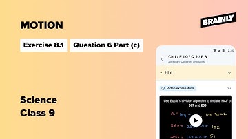 Fig 8.11 shows the distance-time graph of ...? Class 9, Chapter 8, Science | Ex. 8.1 | Q.6 Part (c)