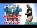 Ranges and Durations of Weight Loss and Measuring Progress | Nutrition for Fat Loss- Lecture 4