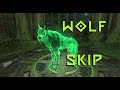 Wolf skip on world spear