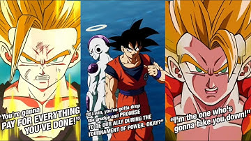 10TH ANNIVERSARY LR SSJ2 GOHAN, LR SUPER GOGETA, LR GOKU + FRIEZA ANIMATIONS (GLOBAL) Dokkan Battle