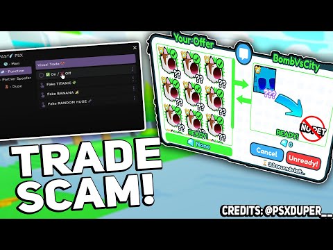 NEW OP TRADE SCAM SCRIPT ON PET SIMULATOR X! 🍀ST.PATTY UPDATE🍀100% SAFE! | TRADE DUPE!
