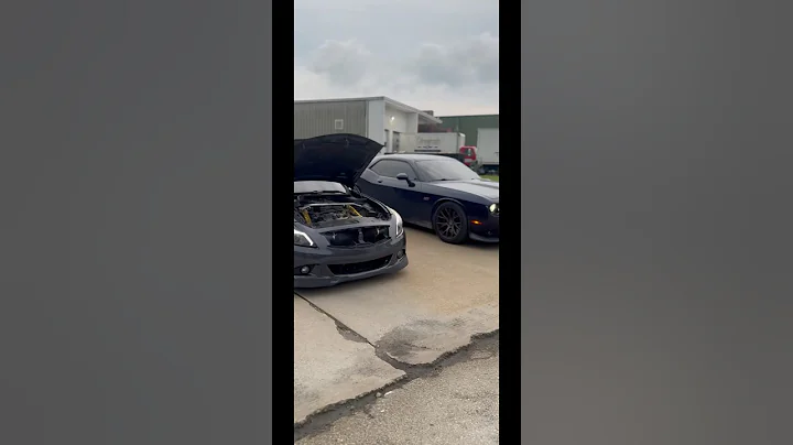TUNED G37 VS SRT 392 🤔 #vq #g37infiniti #g37 #srt #mopar #moparornocar #vqfamily #moparfamily