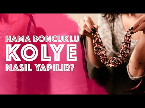 Hama boncuklu kolye nasıl yapılır? - 10marifet