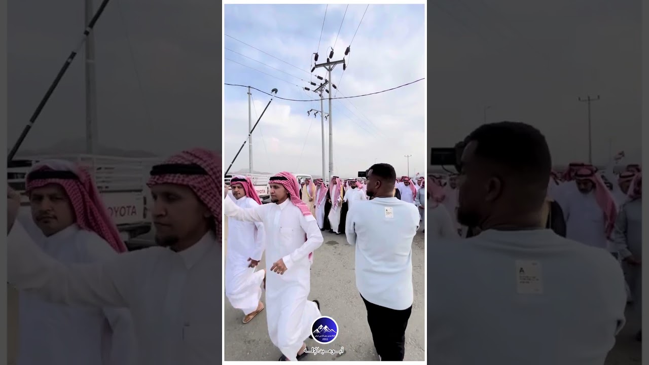 دخول وفد قبيلة بني ذبيان الى مقر حفل الشاب / عوض حمدان العامري ٠