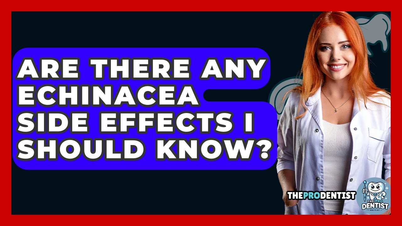Are There Any Echinacea Side Effects I Should Know? - The Pro Dentist