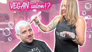 Going Legally Blonde at Virtue Vegan Salon