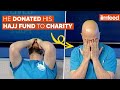 He donated his entire hajj fund to charity