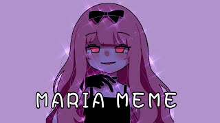 MARIA MEME // [Closed Caption] ft. My oc🎀