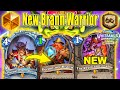 New deepminer brann control warrior is best after nerfs whizbangs workshop miniset  hearthstone