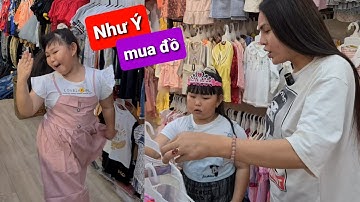 DIVA Cát Thy dẫn Như Ý đi mua quần áo nhân ngày Sinh nhật Như Ý - Ẩm thực Cha Rồng