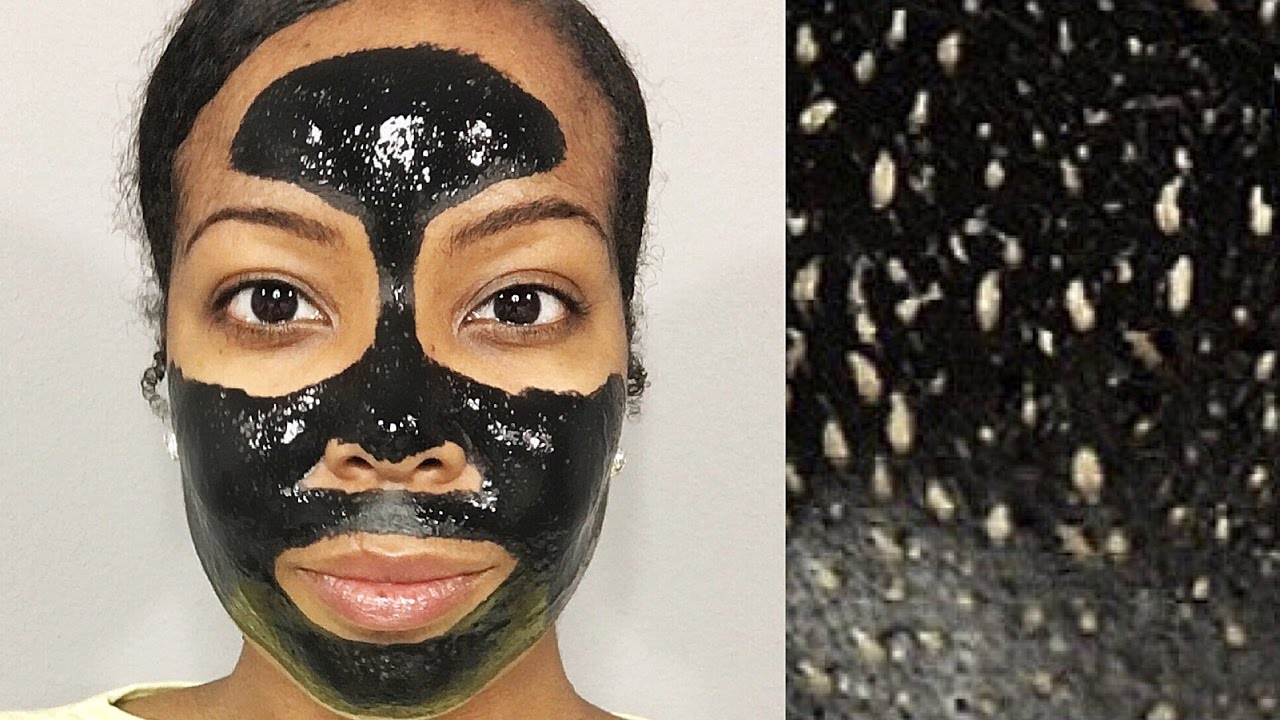 How DIY Blackhead Remover Peel Off Mask - YouTube