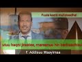 Faarfannaa Haaraa Utuu Haqni Jiraatee Silaa Jaarsummaanuu Hin Barbaachisu Addisuu Waayimaa Faarfannaa Haaraa Utuu Haqni Jiraatee Silaa Jaarsummaanuu Hin Barbaachisu Addisuu Waayimaa