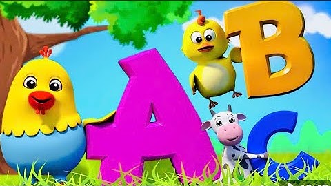 ABC Song - BẢNG CHỮ CÁI – Bé Học Từ Vựng Tiếng Anh Dễ Nhất | Nhạc Thiếu Nhi Vịt Vàng Music