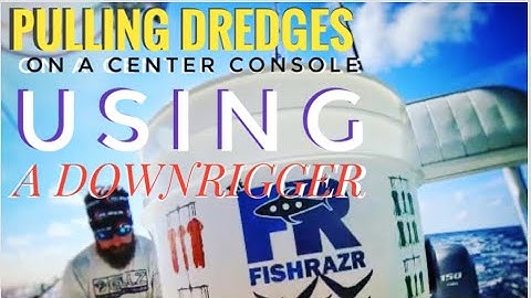How To Pull A Dredge On A Center Console or Small Boat