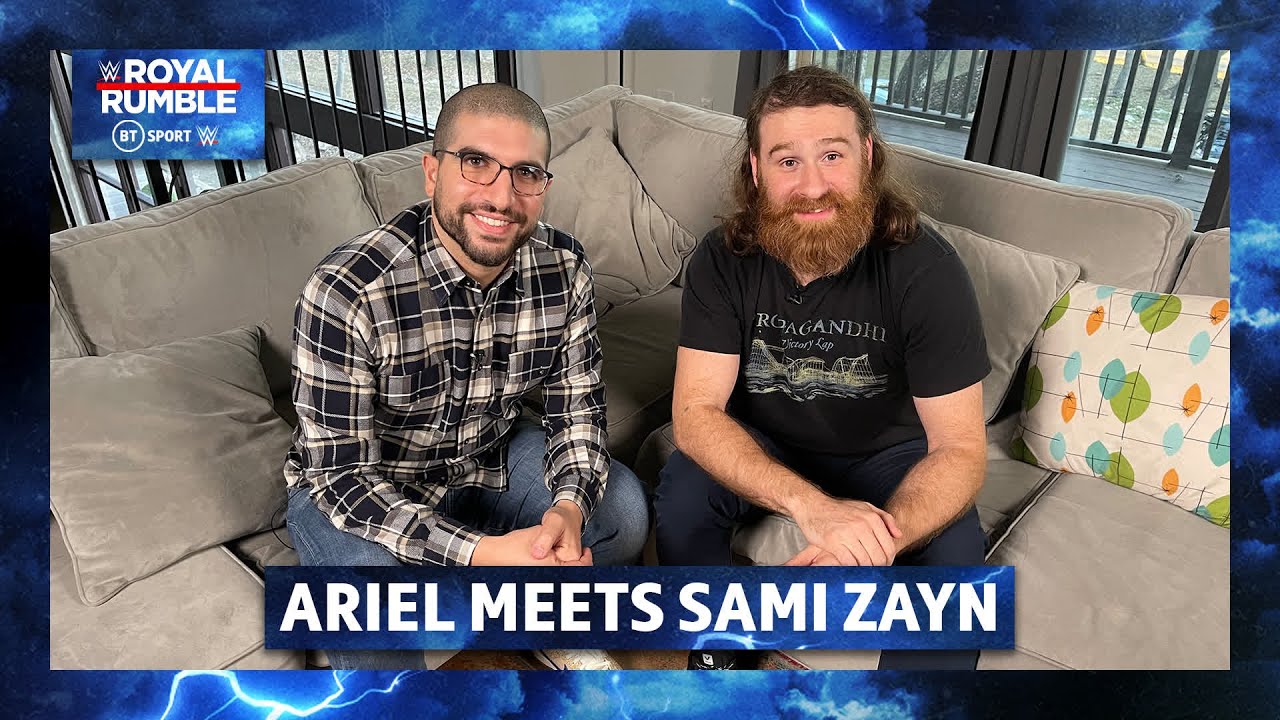 Ariel Helwani Meets: Sami Zayn | The hottest act in wrestling on ...