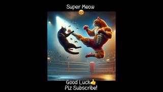 Super Meow_Revenge for Daddy#funny #AI#cat #short #shorts #youtube #kitten #cute#family