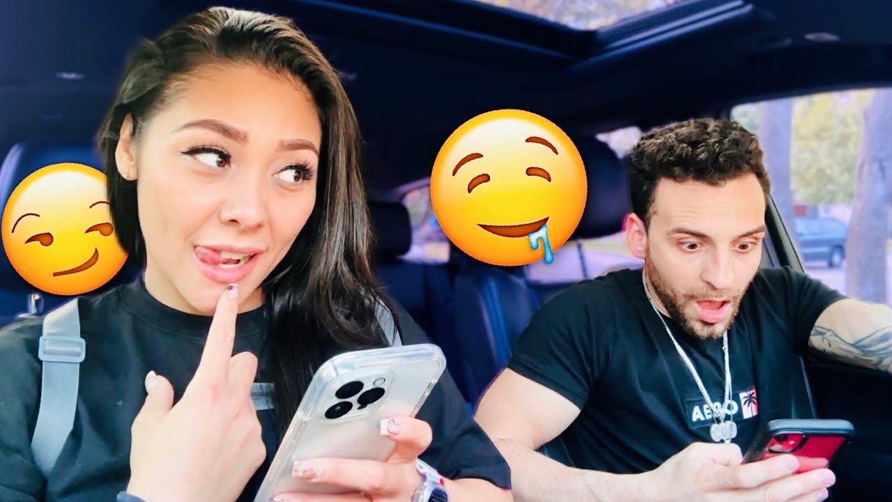 Sending My Boyfriend Naughty Text Messages Whilst He’s Driving To See