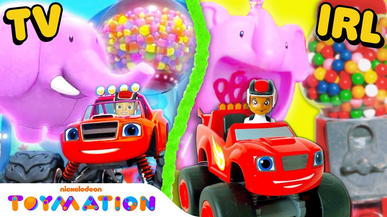 Blaze & AJ Win A Super-Size Prize! | Blaze and the Monster Machines