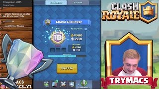 10-0 GROßE HERAUSFORDERUNG | BESTES DECK ZUR ZEIT | SPANNENDE SIEGESSERIE | CLASH ROYALE DEUTSCH