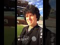 Billie Joe Armstrong, Instagram Live in Chicago (Green Day), 08/23/17
