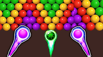 BUBBLE SHOOTER NEW GAMEPLAY LEVEL #320-326 😳 / BUBBLE SHOOTER ANDROID Gameplay #169