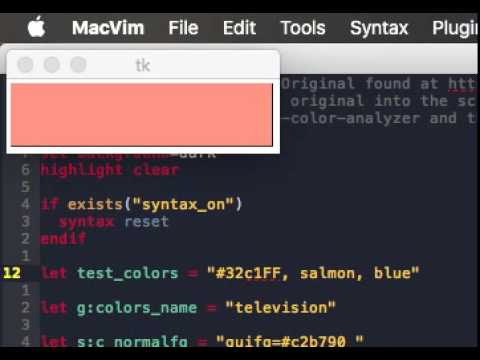vim color flash