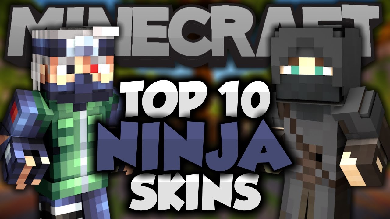 Top 10 Minecraft NINJA SKINS! - Best Minecraft Skins - YouTube