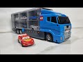 Disney Pixar Car | Fun Car Toys 12 Disney Cars Stored In A Large Tomica Fleet | Unboxing Car