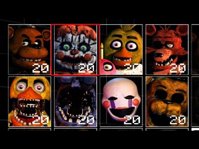 FNaF World in Ultimate Custom Night (Mod) by ZBonnieXD - Game Jolt