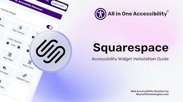 How to enable ADA, WCAG 2.1, Section 508 accessibility on Squarespace website?