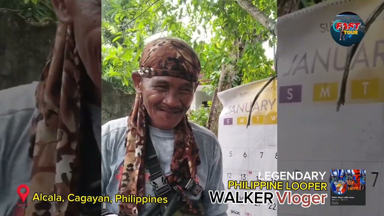 Walker Vlogger Interview. The Legendary Philippine Looper