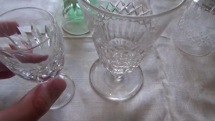 Pattern identification help? Fancy drinking glasses : r/glasscollecting