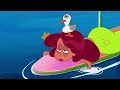 ZIG e SHARKO 🌊 Surfar é cansativo 😴 Português Brasil | Cartoon for Kids