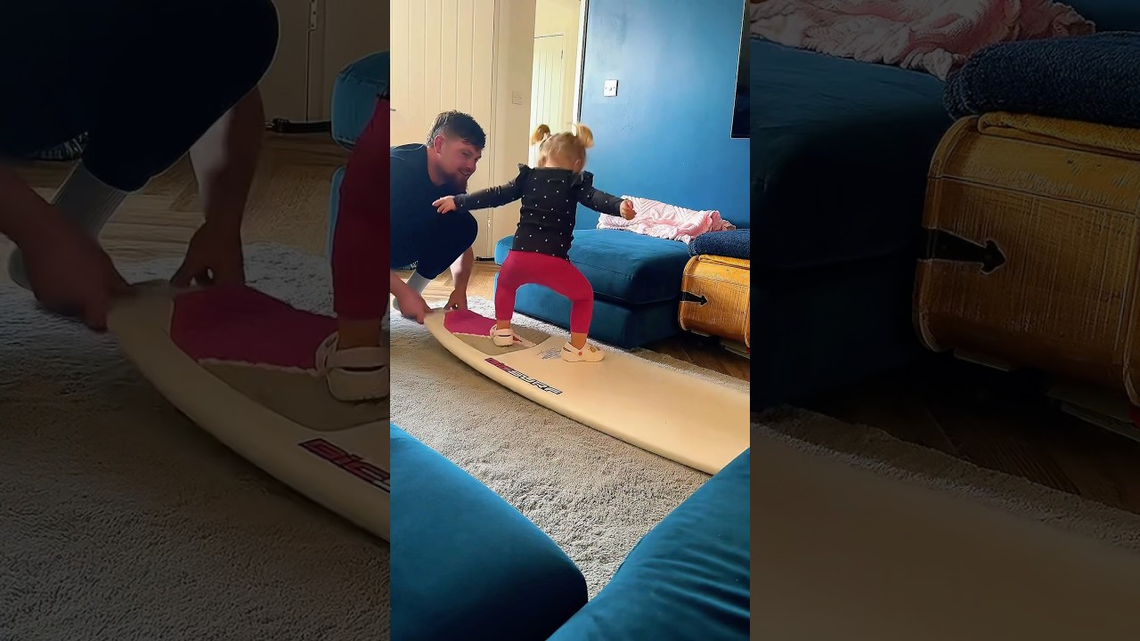 Surfing or sailing - this kids mastering it #adventure #sailing #surfing #trending #trendingshorts
