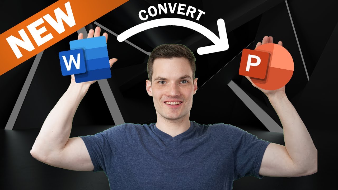 ⁣🆕 How to Convert Word doc into PowerPoint