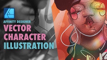 Vector Character Illustration on Affinity Designer