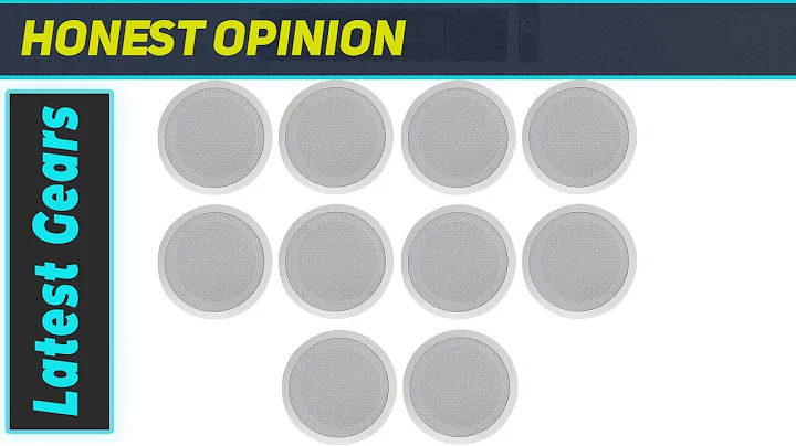 Rockville RCS180-6 Amplifier + CC80T Ceiling Speakers Review