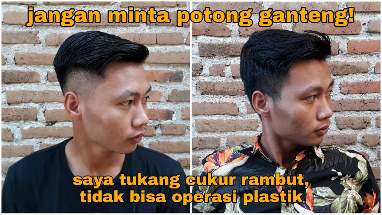 Belajar motong rambut  bagi pemula mid  fade  haircut  YouTube